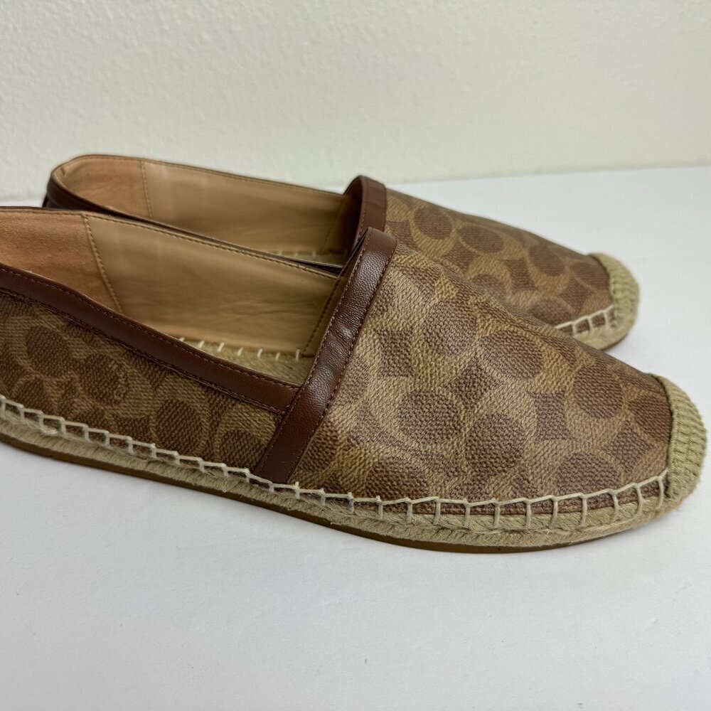 Coach Collins Espadrilles Slip On Size 8
